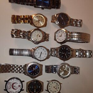 Lot of watches for repair or parts